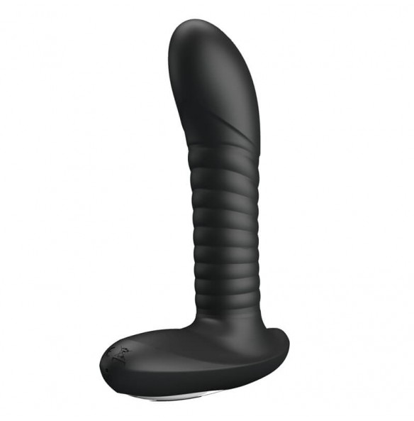 MR PLAY - Rotating Beads Vibration Prostate Massager (Chargeable - Black) MR PLAY - Rotating Beads Vibration Prostate Massager (Chargeable - Black)